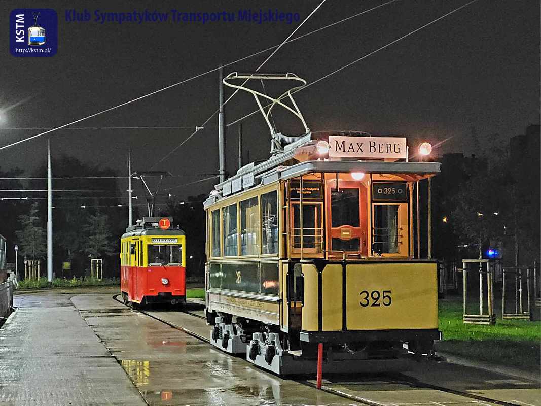 Nocne próby wagonu Maximum