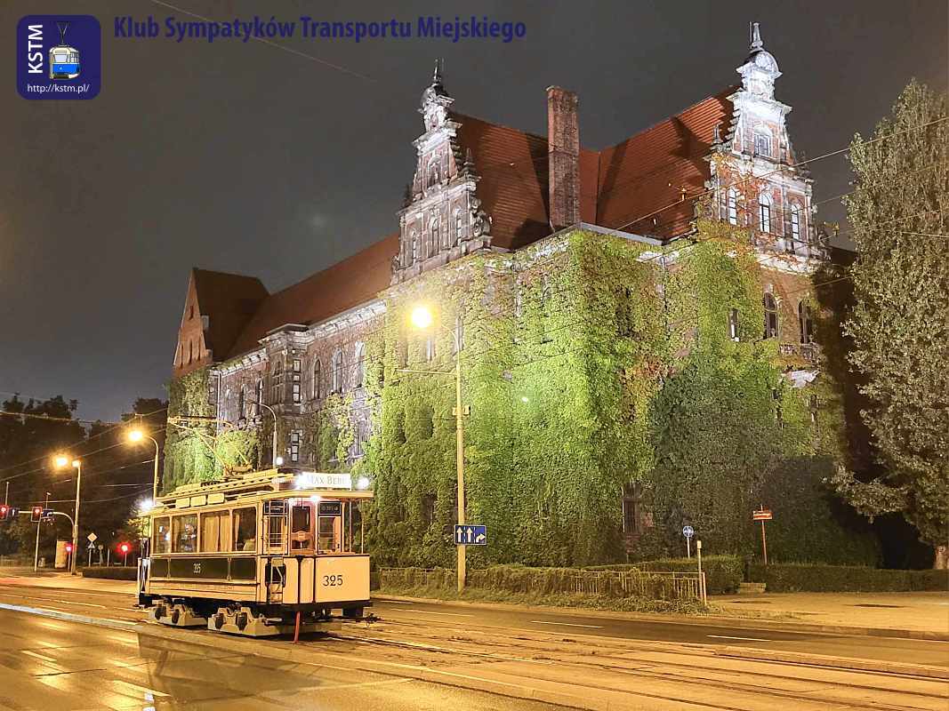 Nocne próby wagonu Maximum