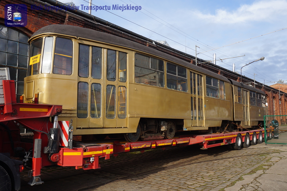 Złoty tramwaj pojechał do Gdańska
