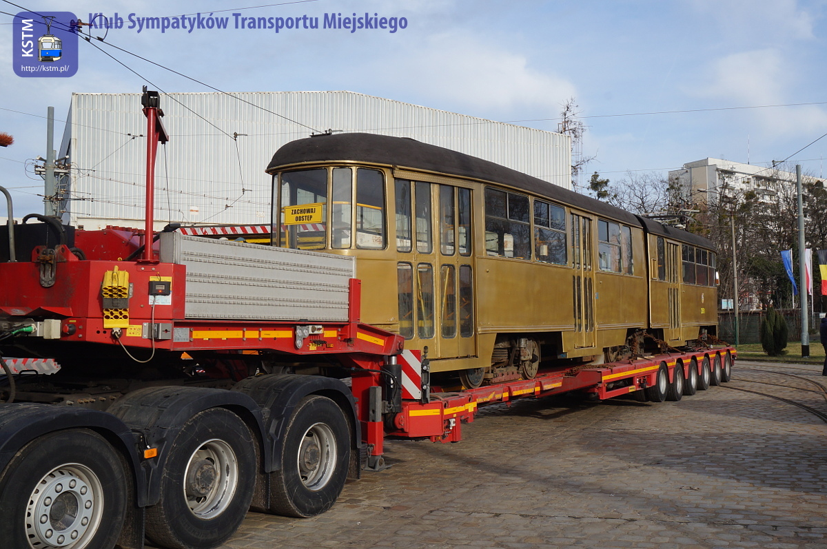 Złoty tramwaj pojechał do Gdańska