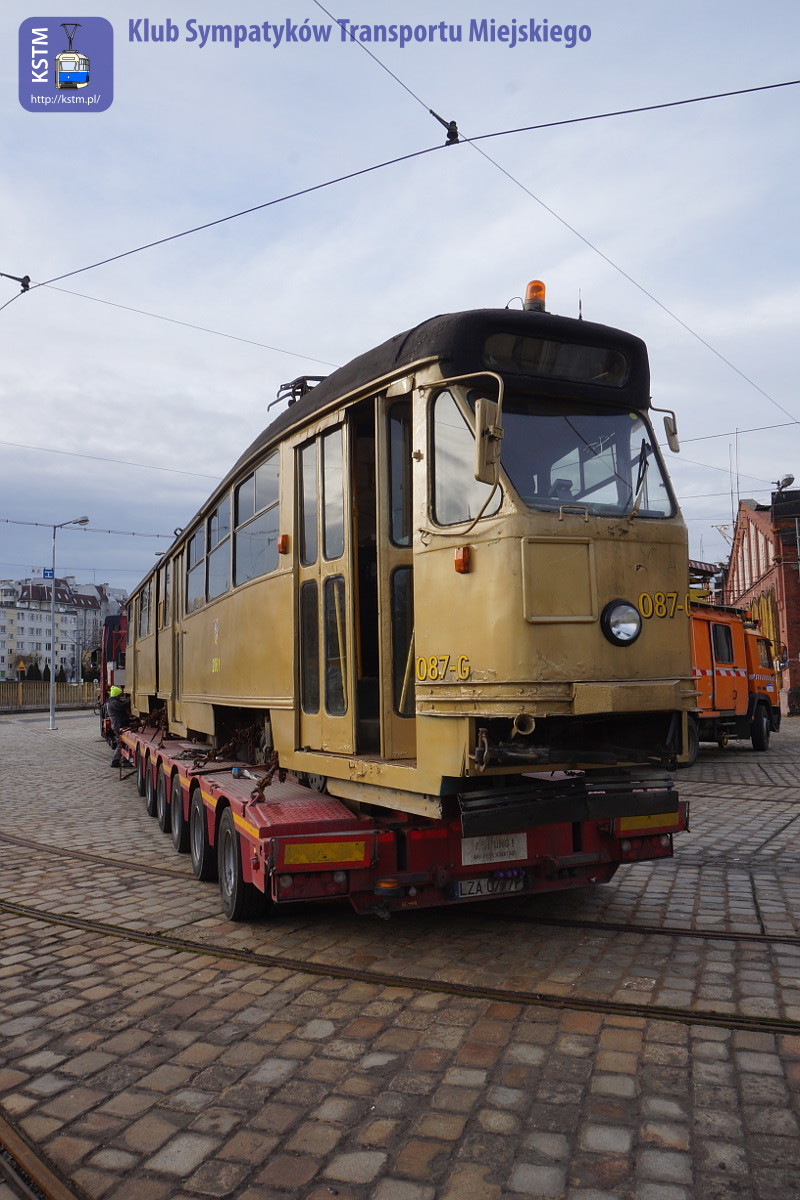 Złoty tramwaj pojechał do Gdańska