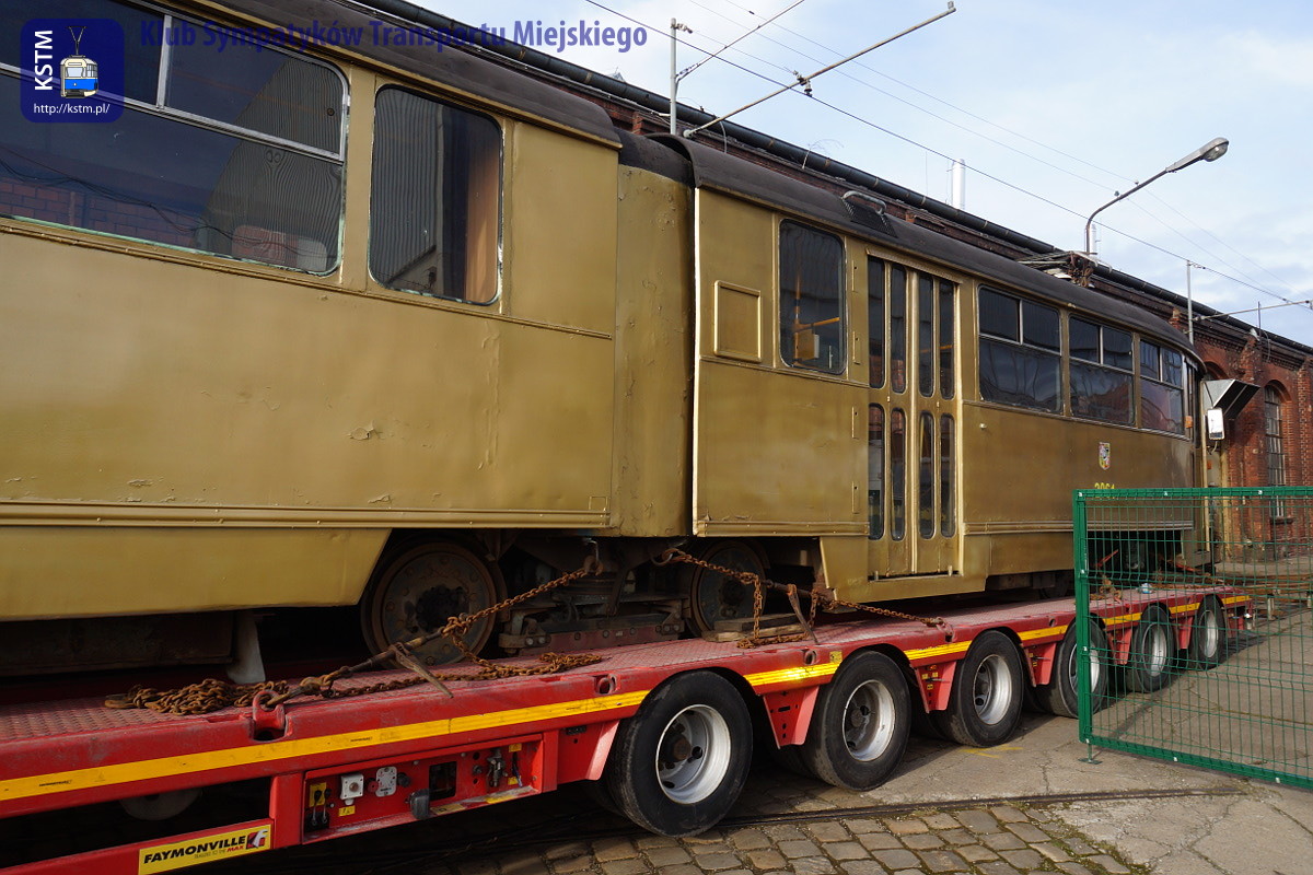 Złoty tramwaj pojechał do Gdańska