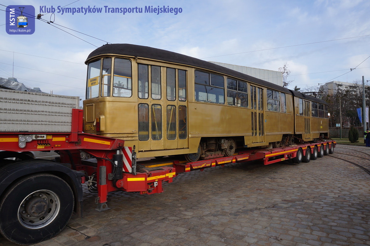 Złoty tramwaj pojechał do Gdańska