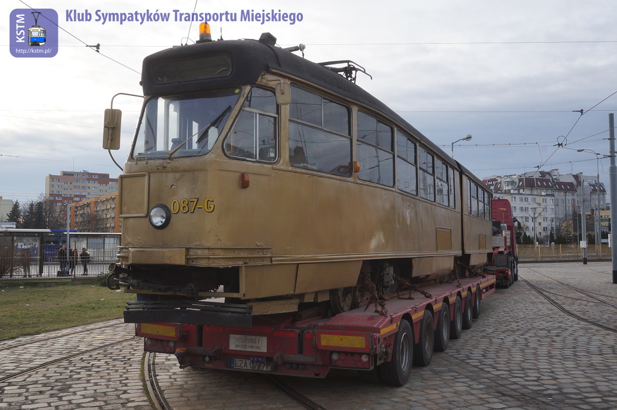 Złoty tramwaj pojechał do Gdańska