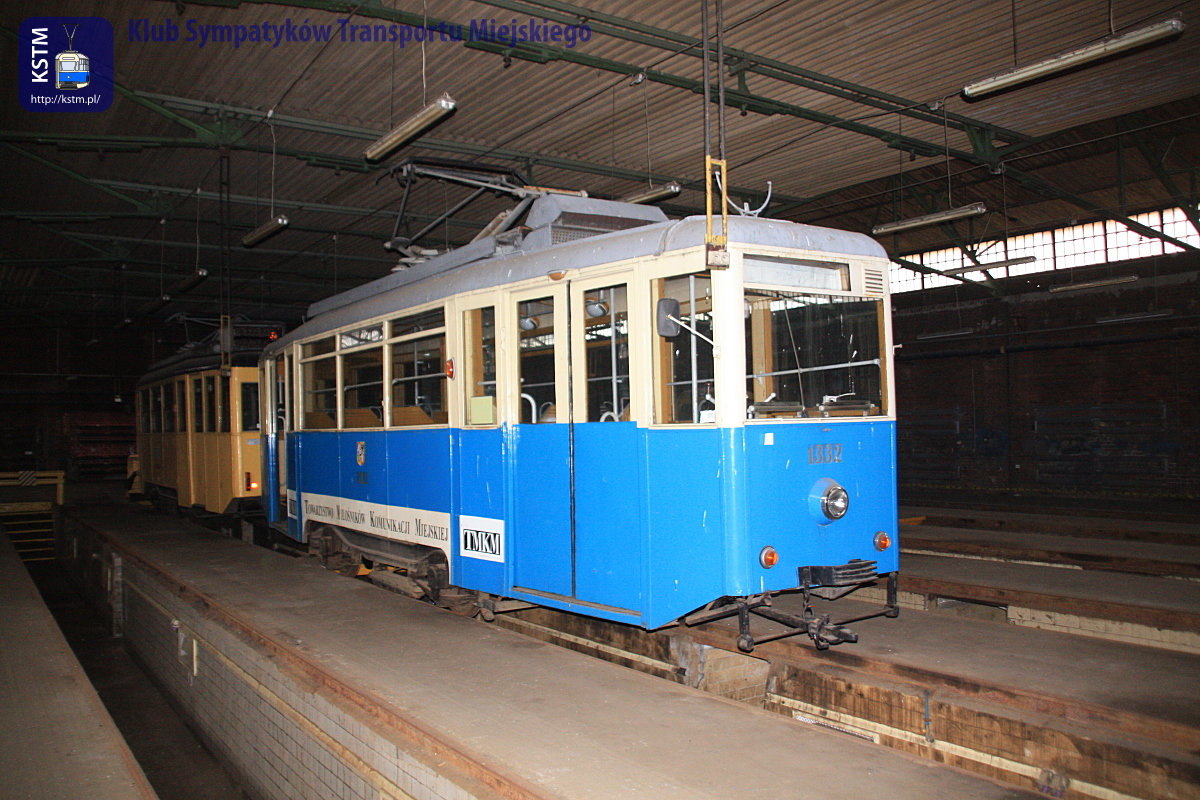 Konstal N #1332 w użytkowaniu KSTM