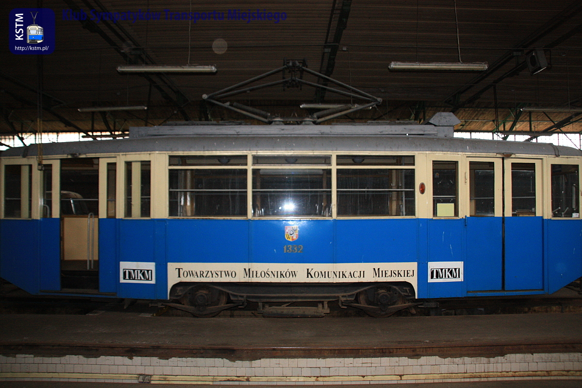 Konstal N #1332 w użytkowaniu KSTM