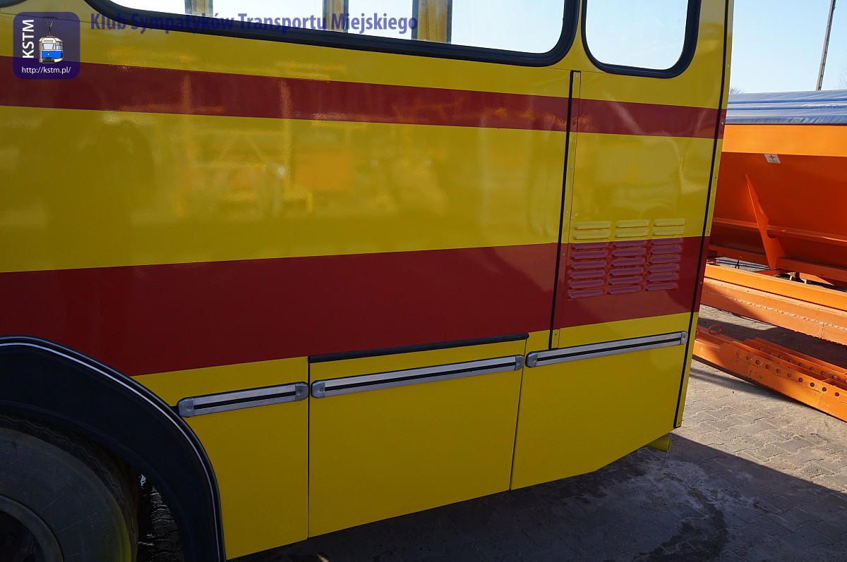 Zakończenie pierwszego etapu restauracji autobusu Jelcz 080