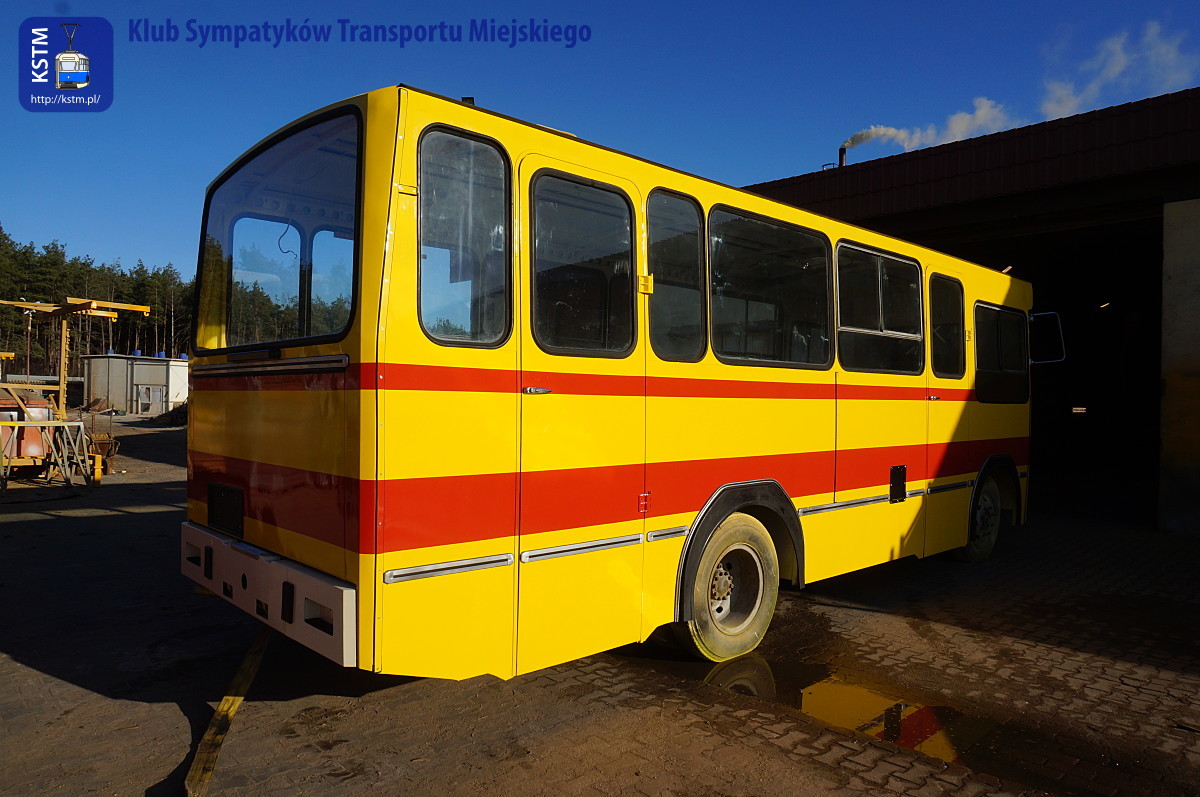 Zakończenie pierwszego etapu restauracji autobusu Jelcz 080