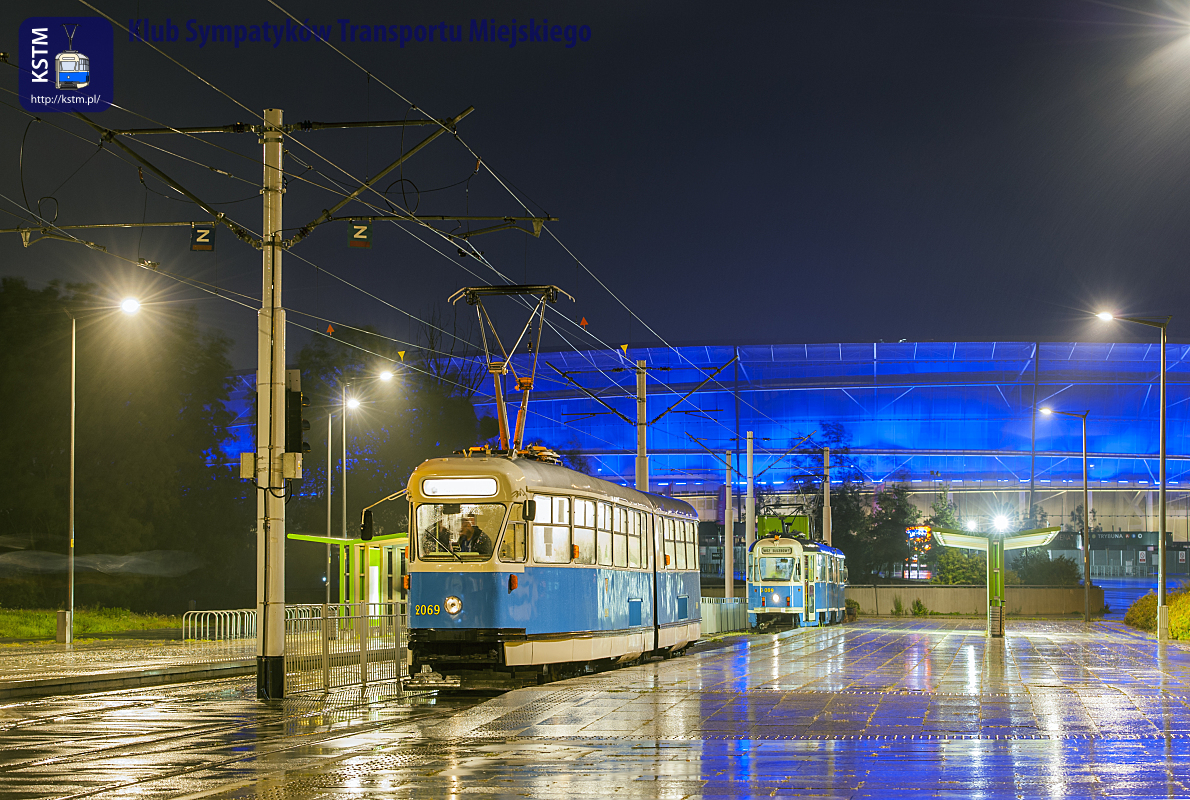 Przejazd z okazji pięćdziesiąćlecia wagonów Konstal 102na oraz kursy specjalne Fredrusia