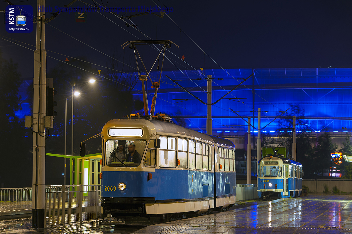 Przejazd z okazji pięćdziesiąćlecia wagonów Konstal 102na oraz kursy specjalne Fredrusia
