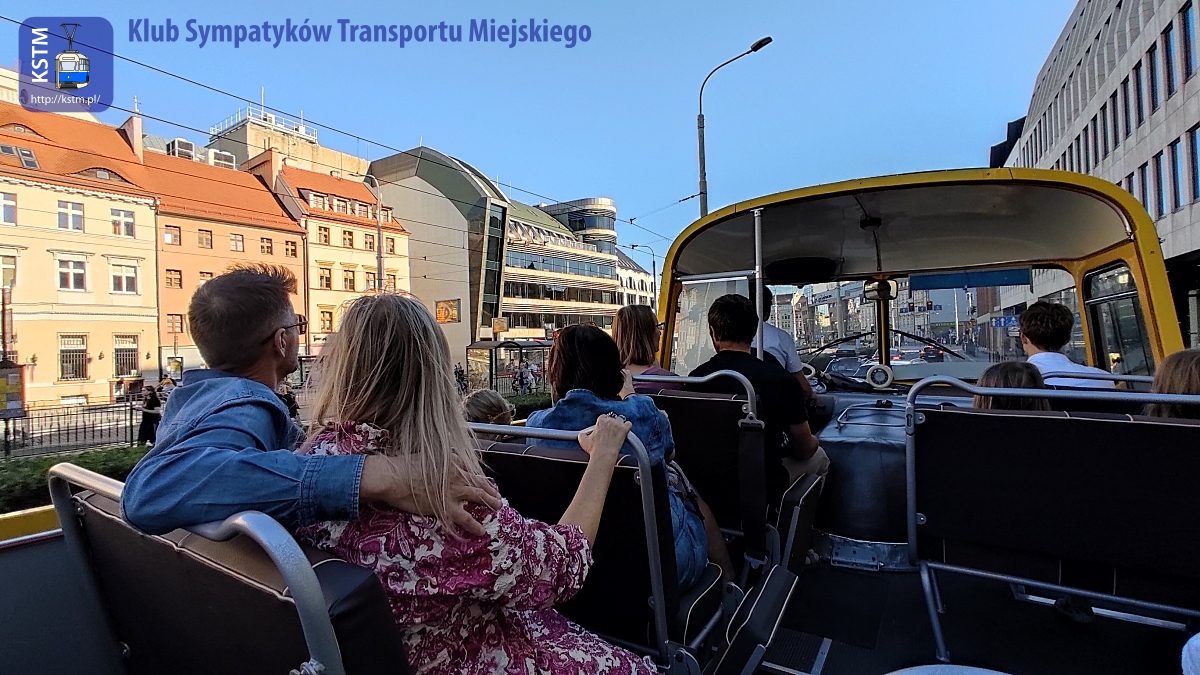 Przejazd z okazji pięćdziesiąćlecia wagonów Konstal 102na oraz kursy specjalne Fredrusia