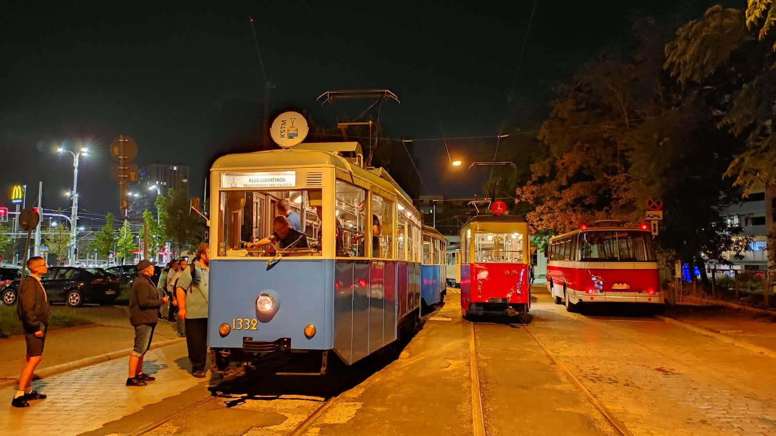 Nocka tramwajowa z zabytkowymi enkami już za nami