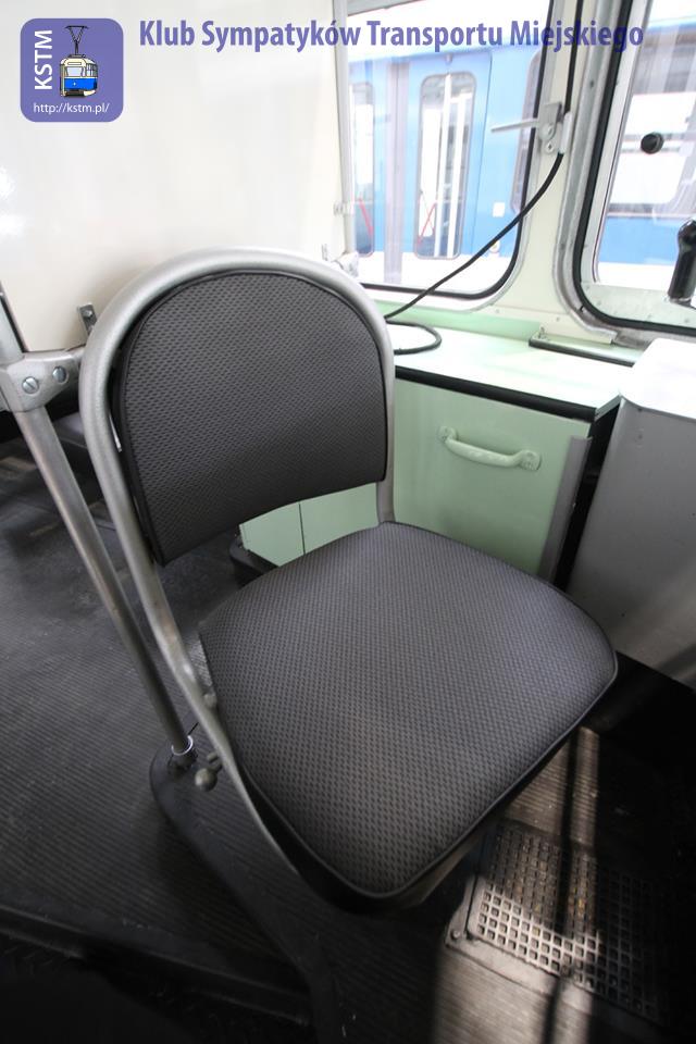 Kolejna wizyta w Krakowie przy remoncie zabytkowego tramwaju Konstal 102Na