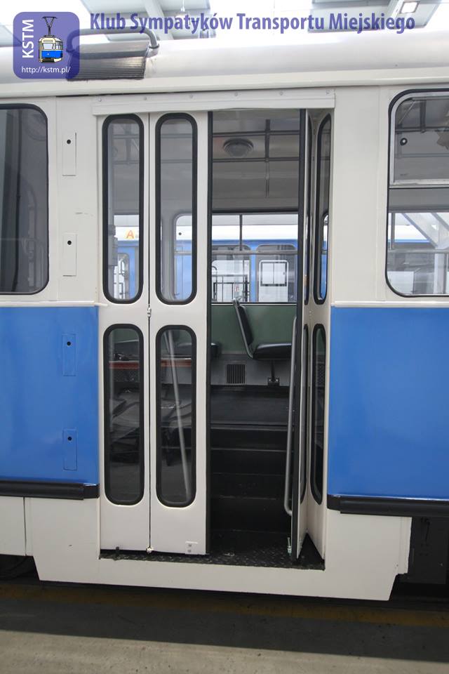 Kolejna wizyta w Krakowie przy remoncie zabytkowego tramwaju Konstal 102Na