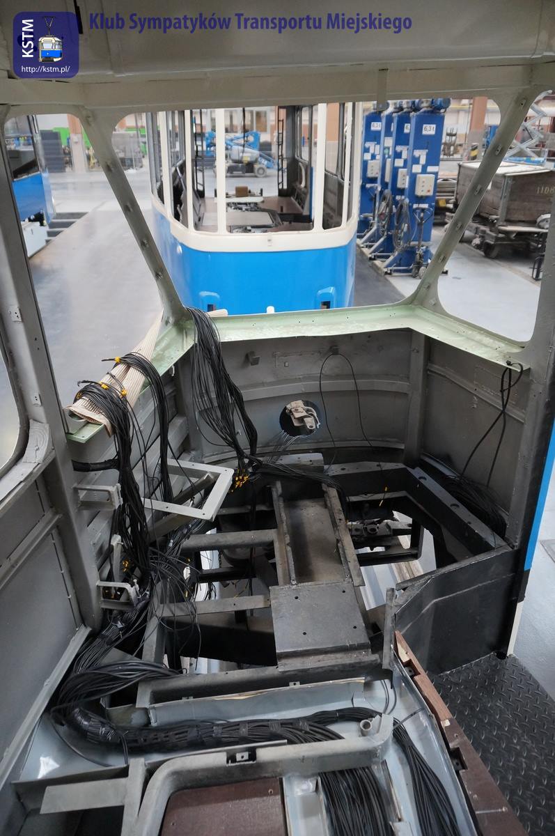 Zakończenie kolejnego etapu remontu tramwaju Konstal 102 Na