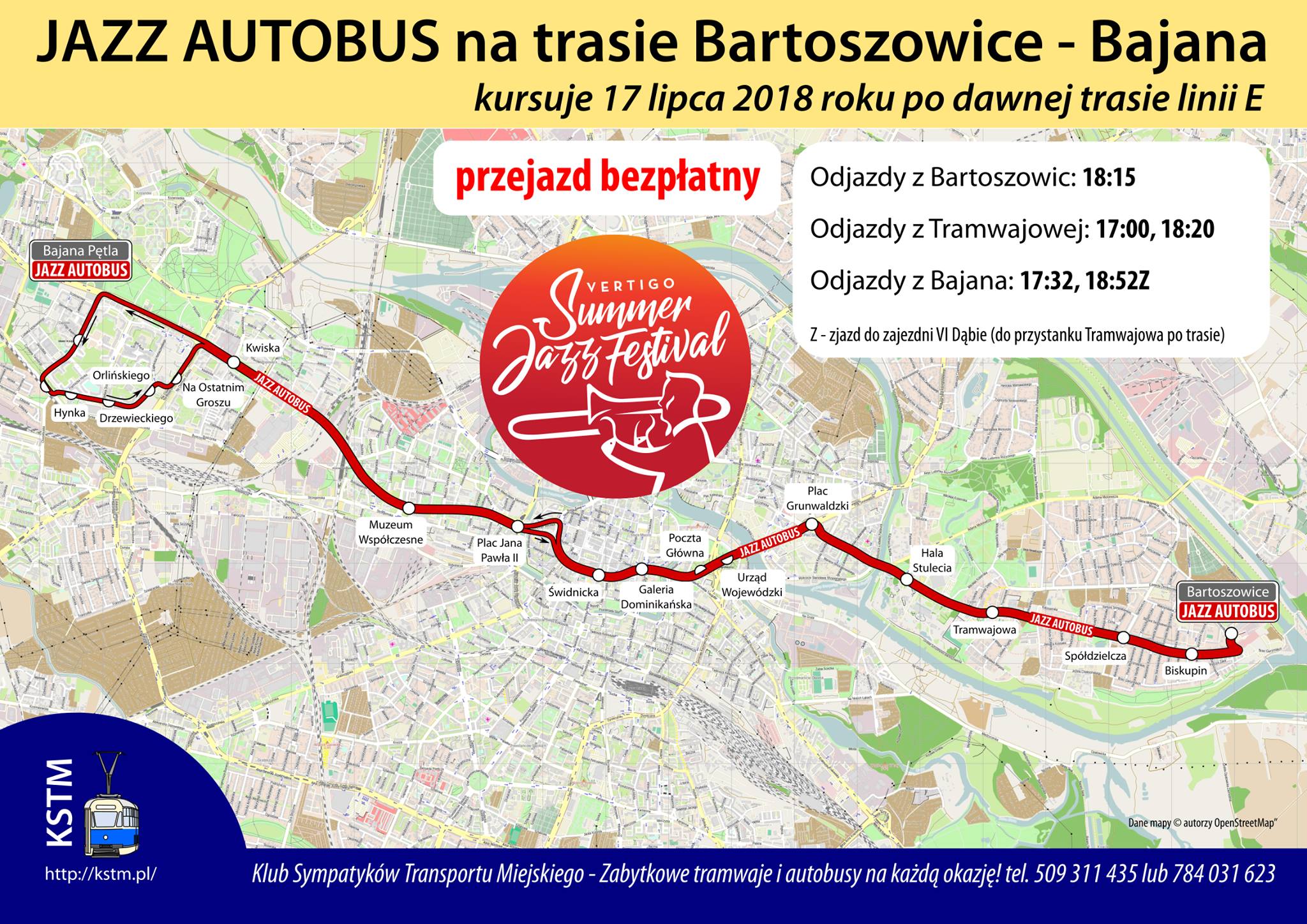 Schemat kursowania Jazz-Bus