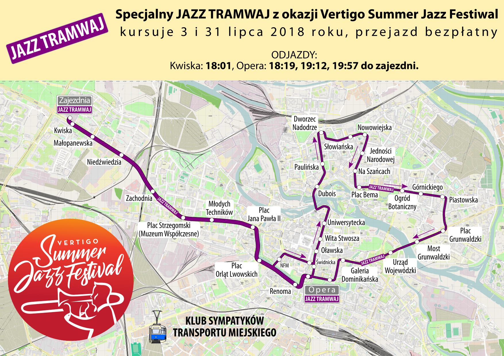 Schemat specjalny Jazz Tramwaj