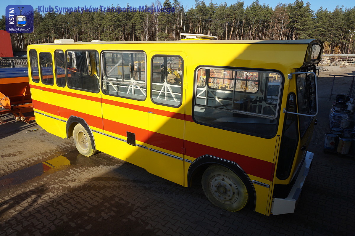 Zakończenie pierwszego etapu restauracji autobusu Jelcz 080