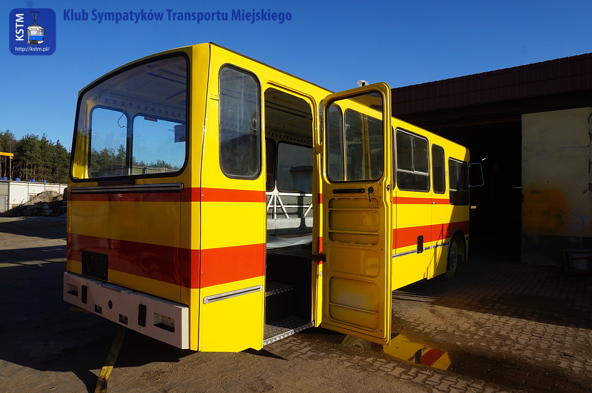 Zakończenie pierwszego etapu restauracji autobusu Jelcz 080